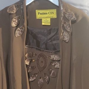 psalms civ Other - Brown 3pc skirt suit with detachable piece psalms civ Other - Brown 3pc skirt suit with detachable piece